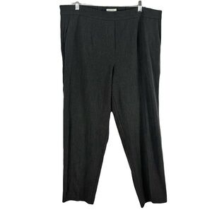 Nwot Babaton Cohen Pant 14 Pattern Cropped Mid Rise Pleated Tailored Workwear